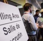 A voter waits to enter a polling area to cast his ballot for Assembly of First Nations National Chief on July 25, 2018. THE CANADIAN PRESS/Darryl Dyck
