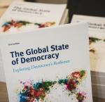 The Global State of Democracy publication. Image: International IDEA / Stuudio Huusmann