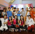 Group photo of youth participants at International IDEA' Myanmar Office International Day of Democracy event