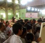 Training of election officials of village-tracts and wards in the township of Kawmhu. The seat of Kawmhu township in the Pyithu Hluttaw (House of Representatives) was won in 2015 by Daw Aung San Suu Kyi, who then became Foreign Minister and State Counselor in the new government.