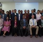 Participants at the workshop: Building Resources in Democracy, Governance and Elections (BRIDGE).