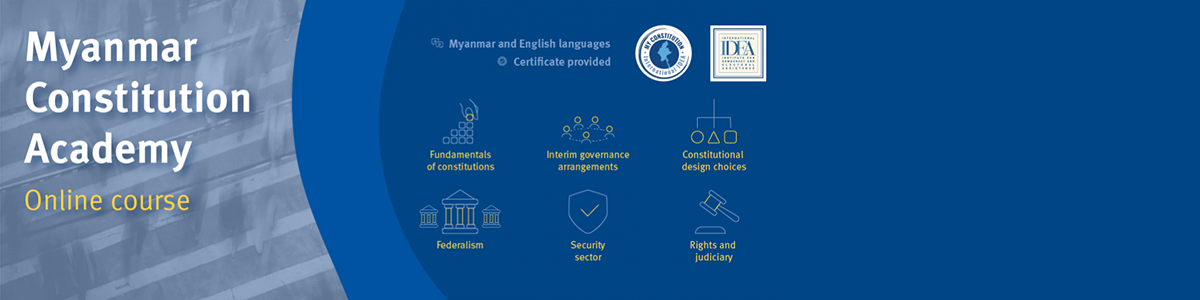Myanmar Constitution Academy Online Course