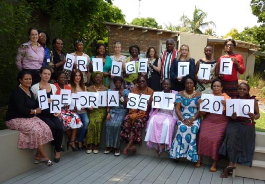 BRIDGE Train the Facilitators (TtF) workshop for gender specialists in Pretoria, South Africa from 27 September – 8 October 2010