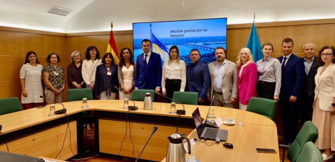 Ukrainian delegation meeting with the Ministry of Interior, Ministry of Foreign Affairs, EU and Cooperation of Spain, and Ministry of Economy and Digital Transformation of Spain