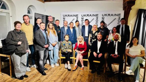 Meeting with Ukrainian community in Denmark hosted by Ukraine House in Copenhagen