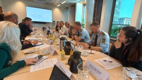 Meeting with the representatives of the Ministry of Interior and health local government in Denmark and emergency management authorities.