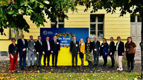 After the meeting with the representatives of the Ministry of-Justice of Finland.