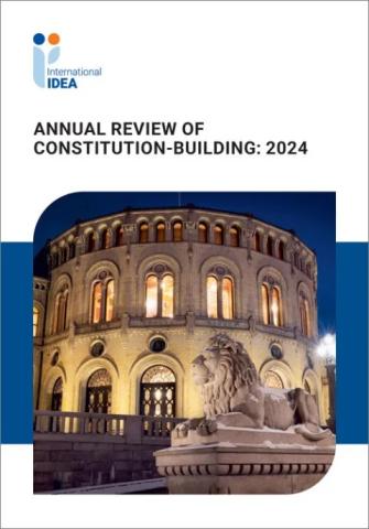Cover of the Annual Review of Constitution-Building: 2024