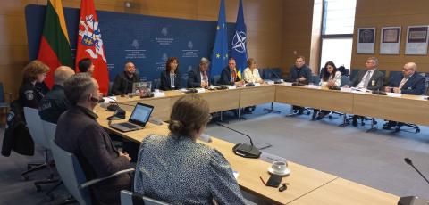 joint-meeting-with-representatives-of-the-Lithuanian-ministry-of-foreign-affairs-central-electoral-commission-police-department-and-vilnius-municipality