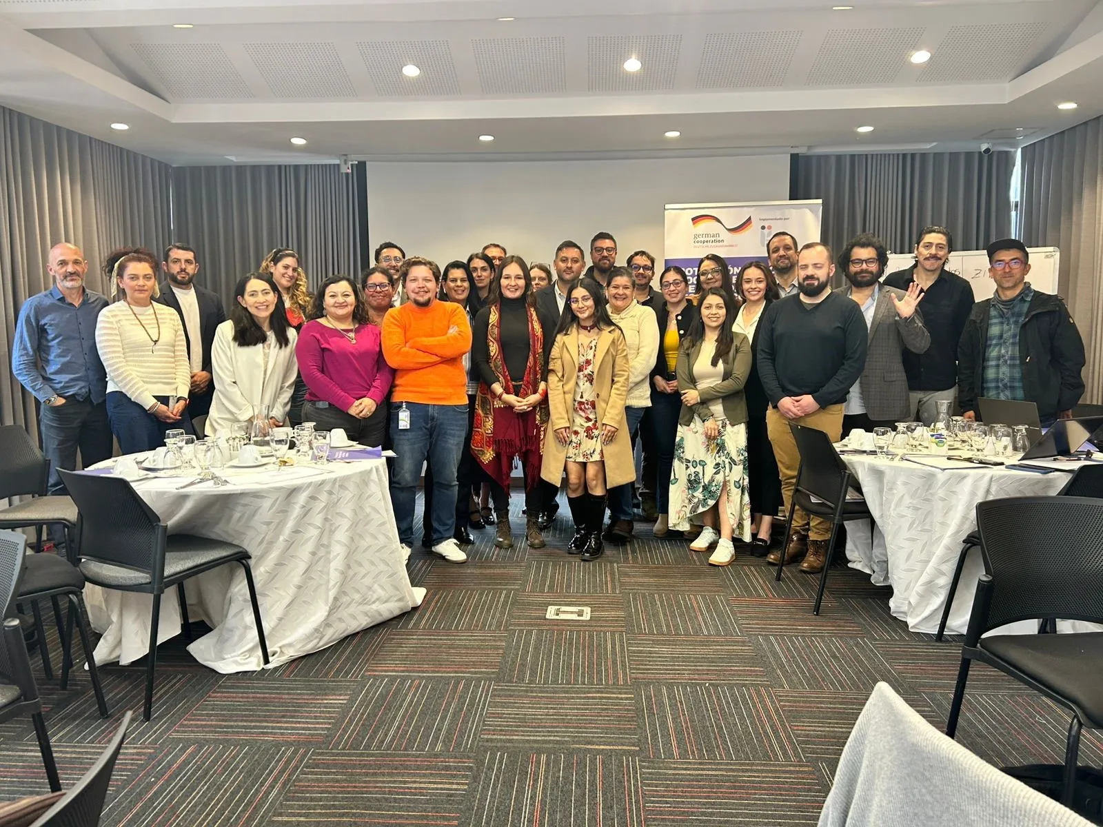 Group photo of workshop participants.