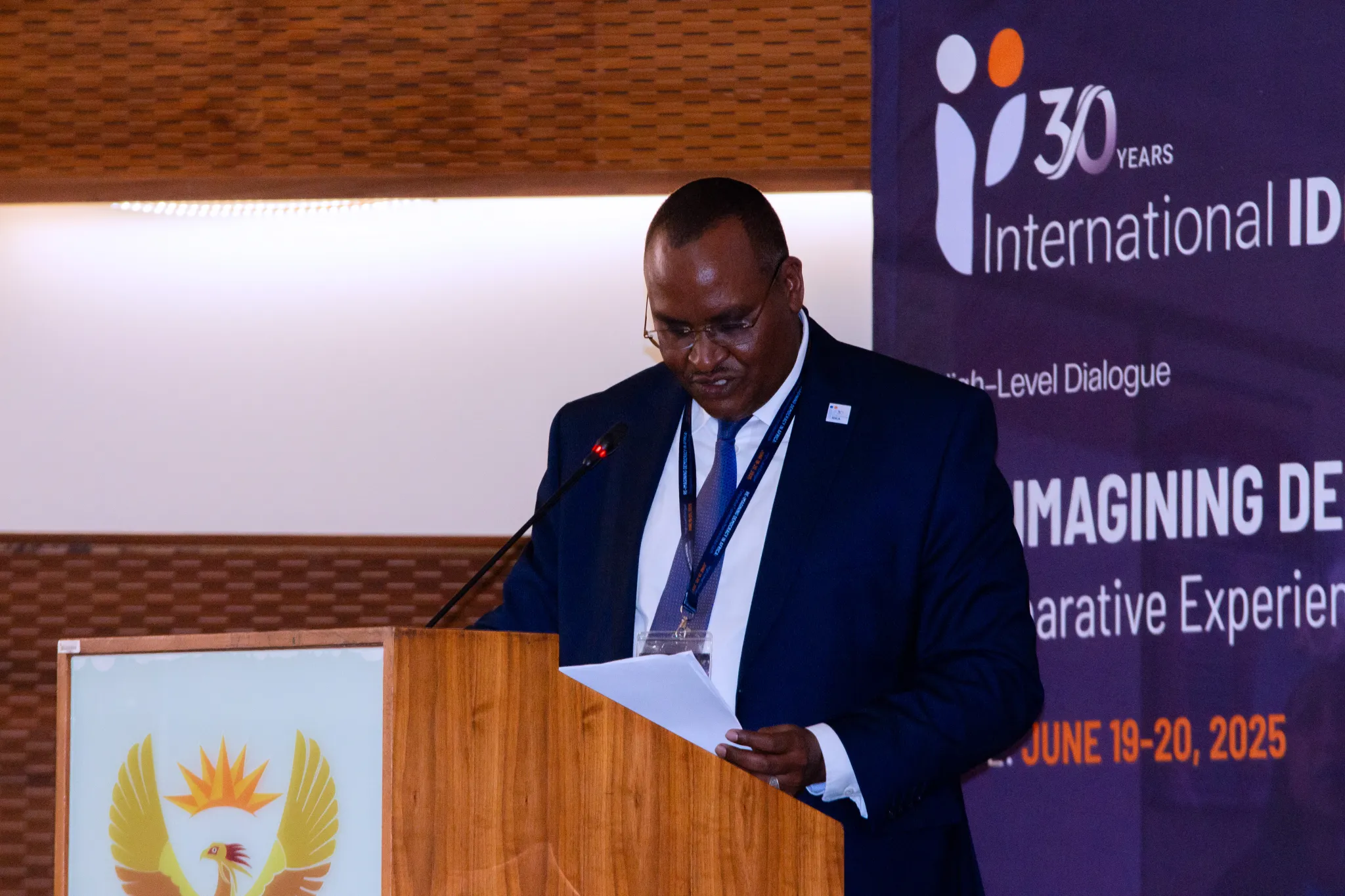 Day One of the High-Level Dialogue: Re-imagining Democracy in Africa.