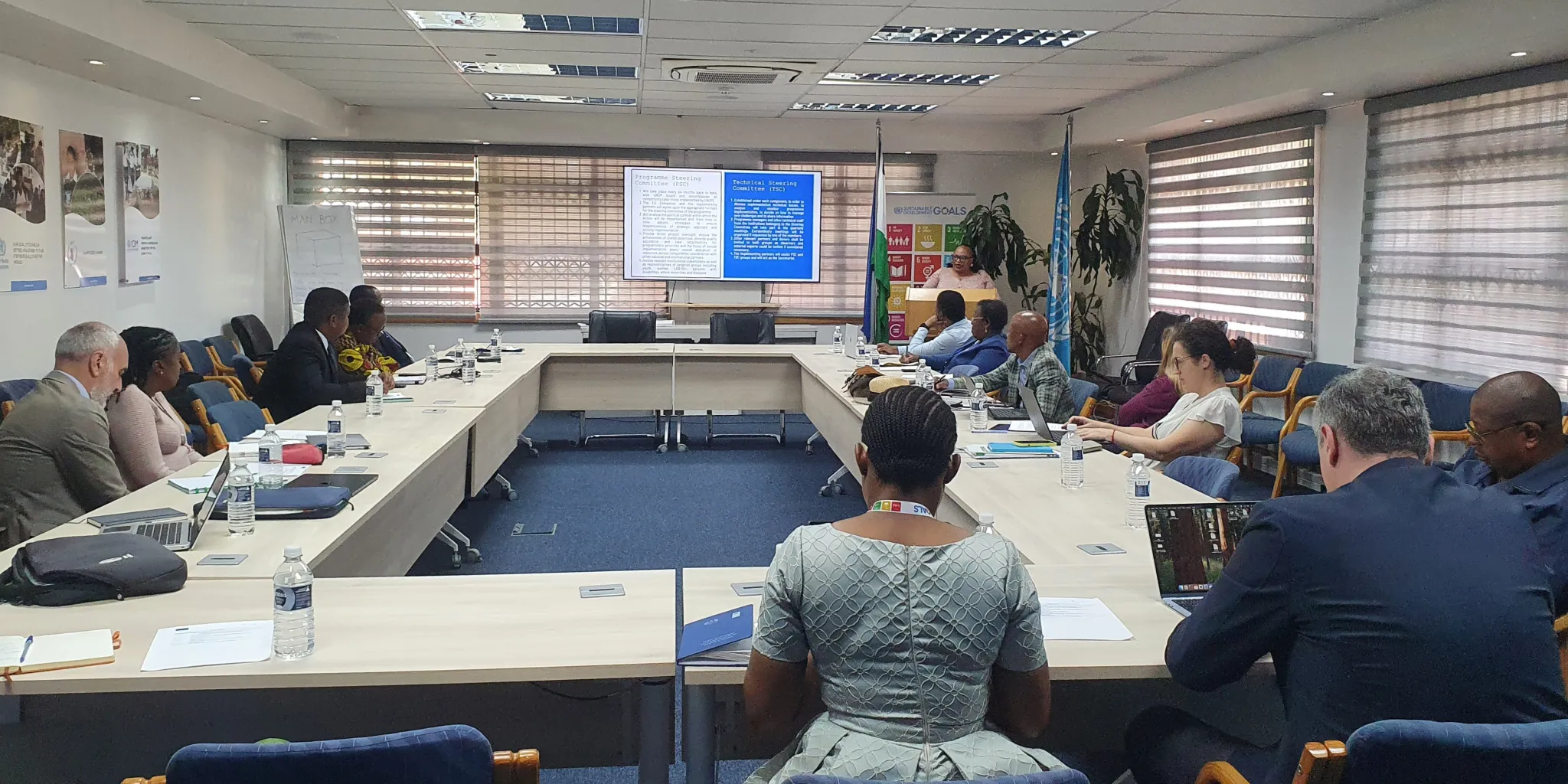 Inaugural Project Steering Committee meeting in Lesotho, November 2025.