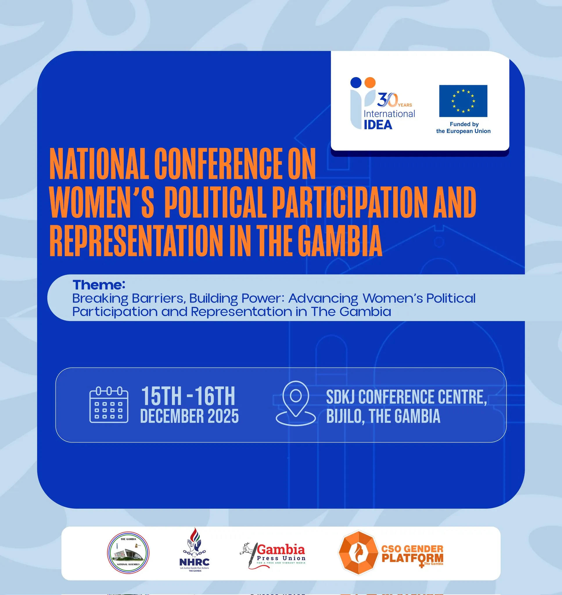National Conference on Women's Political Participation and Representation in The Gambia