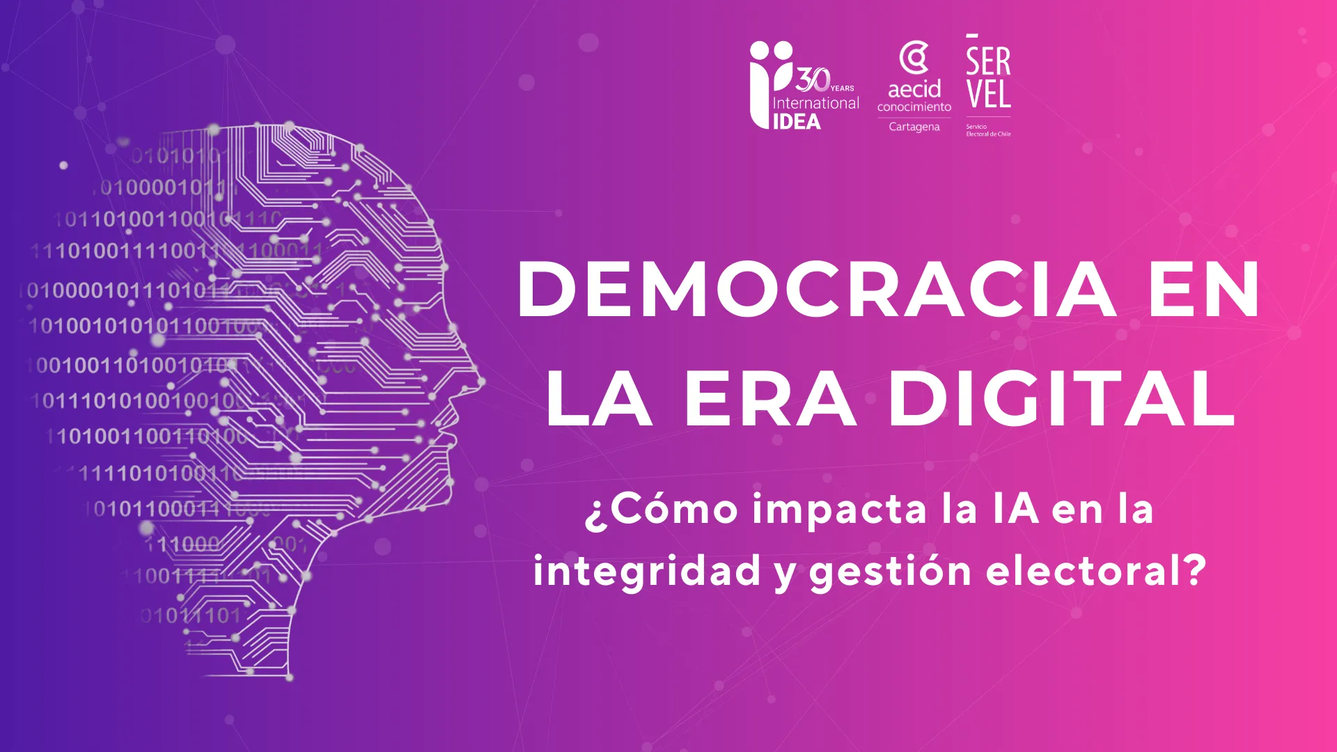 Democracia en la Era Digital ¿Cómo impacta la IA en la integridad y gestión electoral? Santiago de Chile