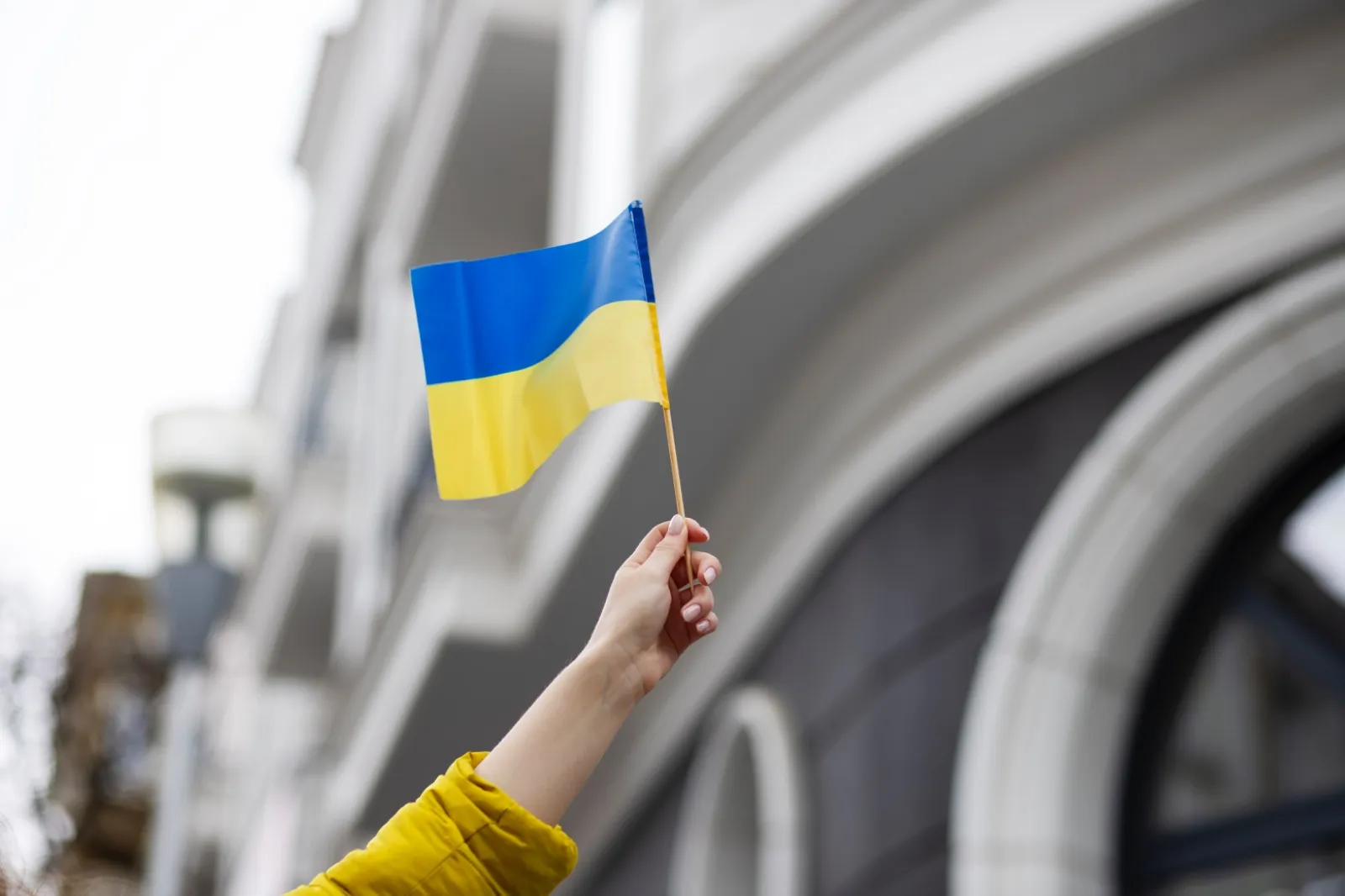 Flag of Ukraine.
