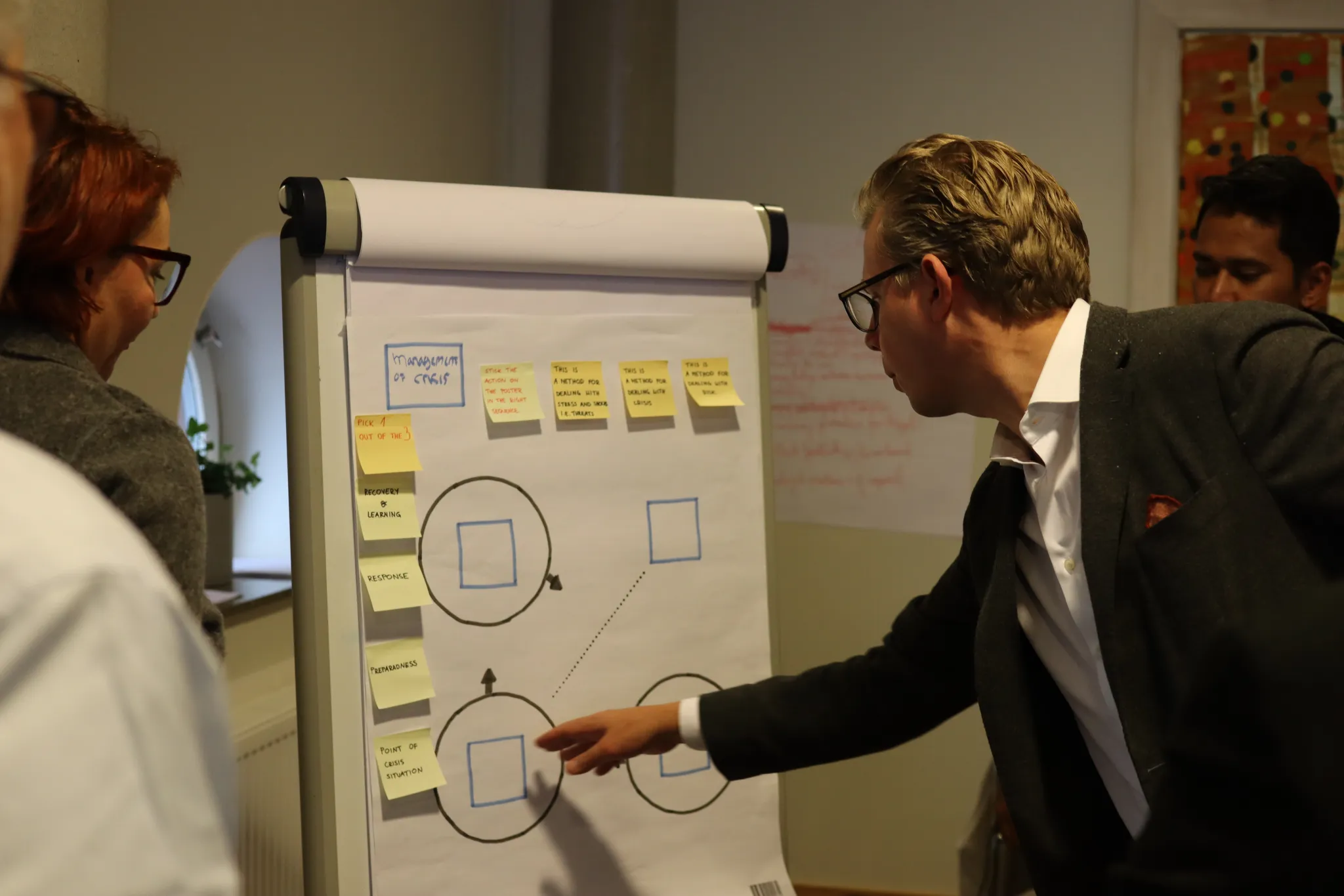 Participants attend a train-the-trainers workshop on protecting elections, held in Stockholm, November 2025. Credit: International IDEA/Julian Tucker