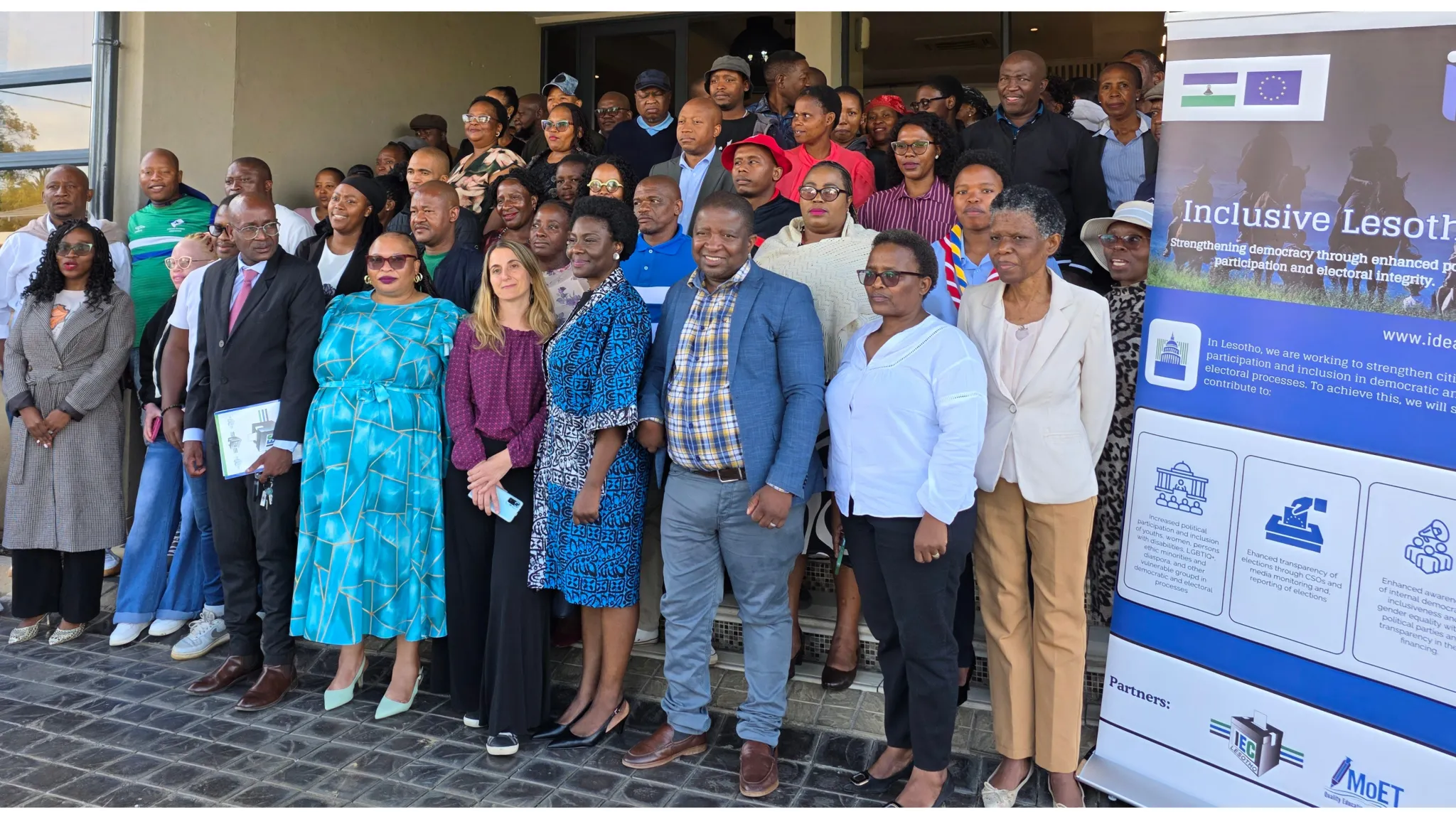 A cross section of participants for the meeting