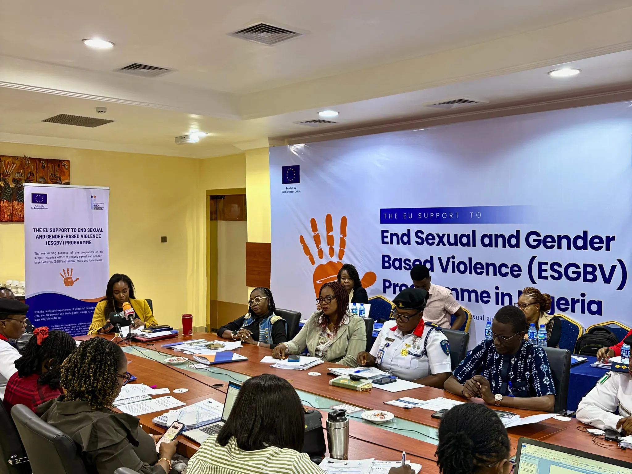 A cross-section of stakeholders at the Training of Trainers workshop.