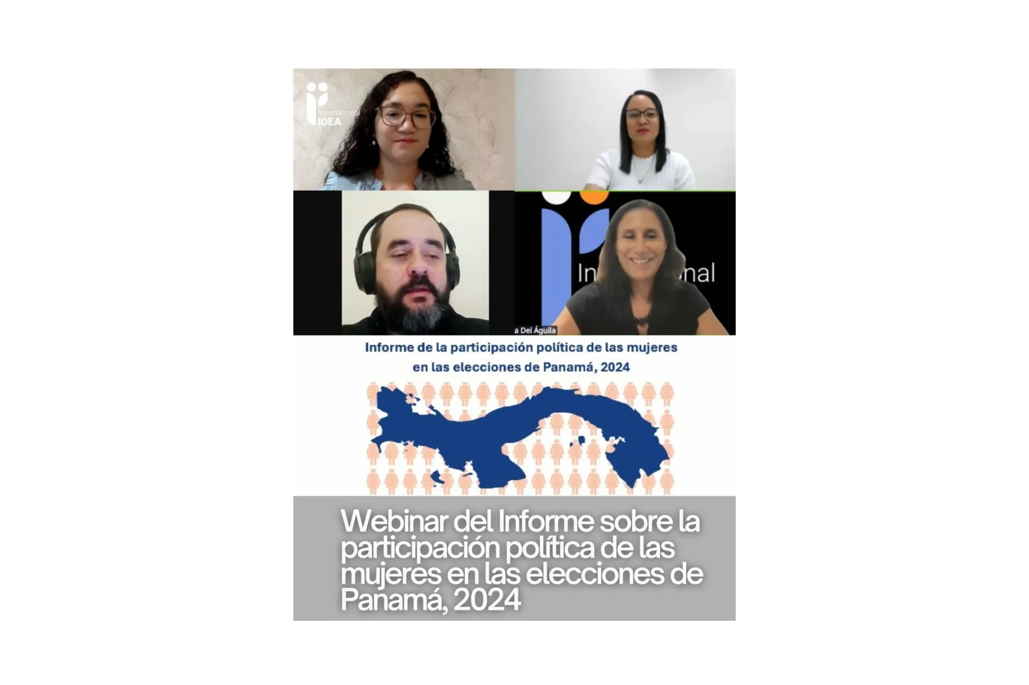 Presentation of the Report on Women's Political Participation in Panama's 2024 Elections