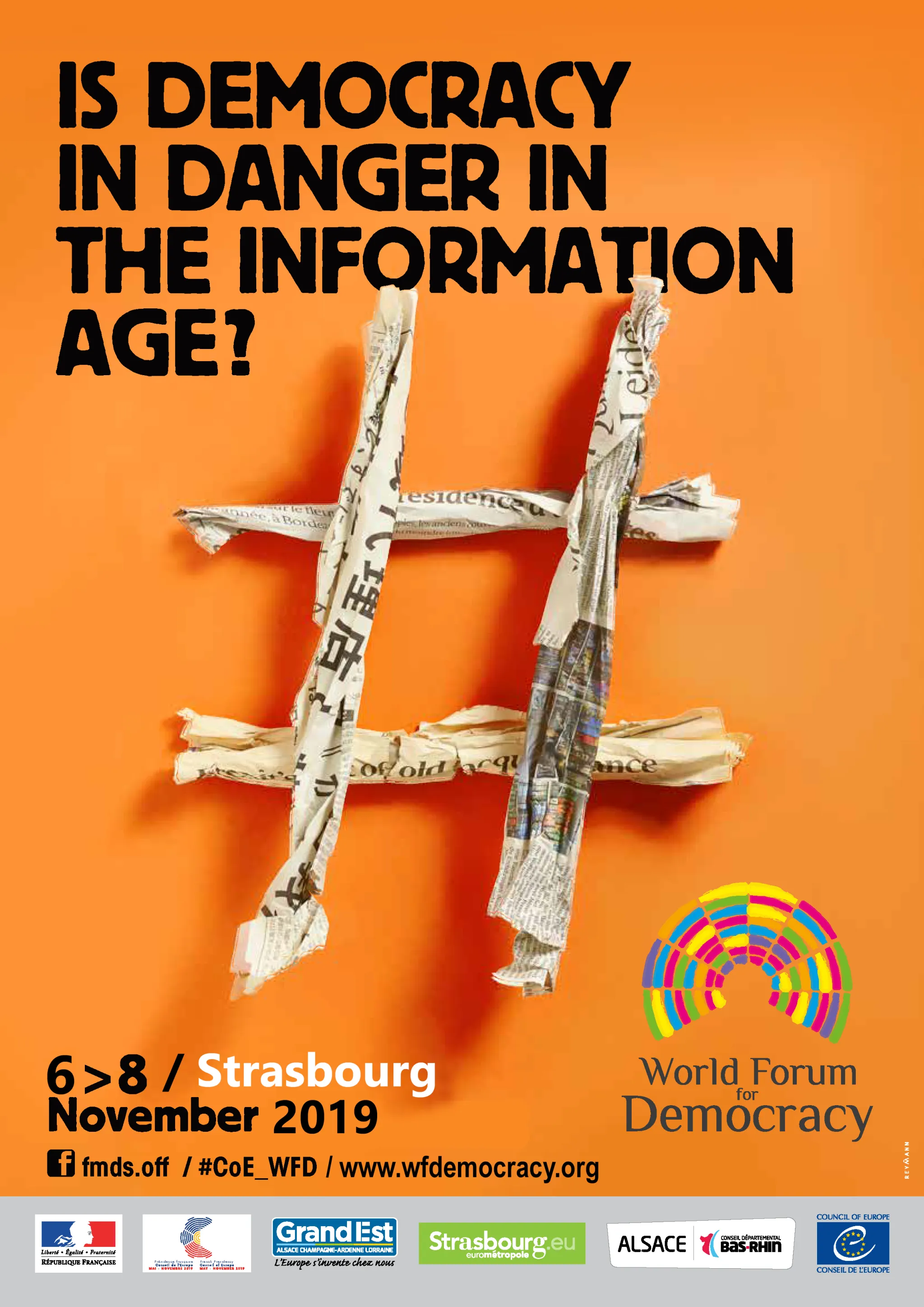 Image credit: CoE: https://www.coe.int/en/web/world-forum-democracy/home