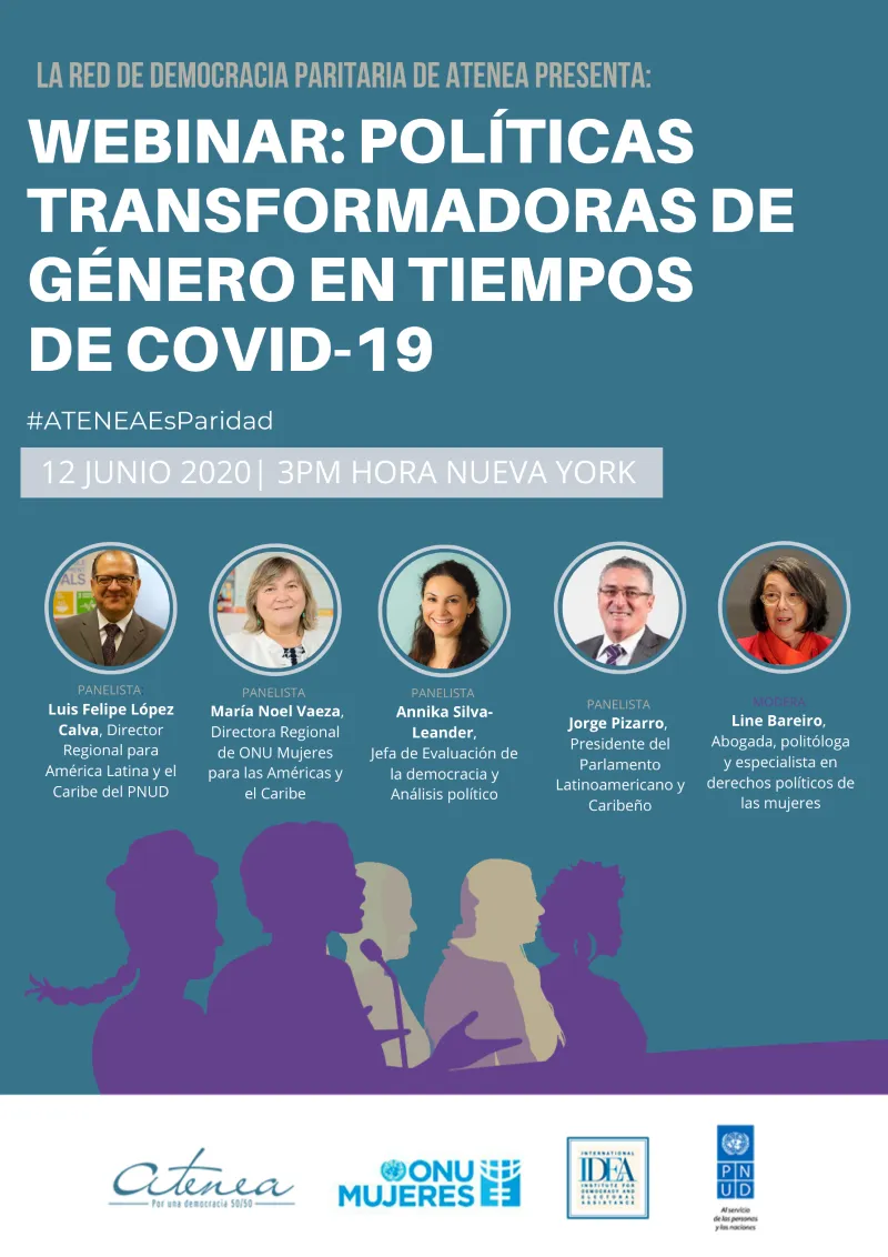 Webinar politicas de género durante el covid-19
