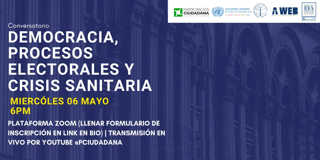 Conversatorio Democracia, procesos electorales y crisis sanitaria