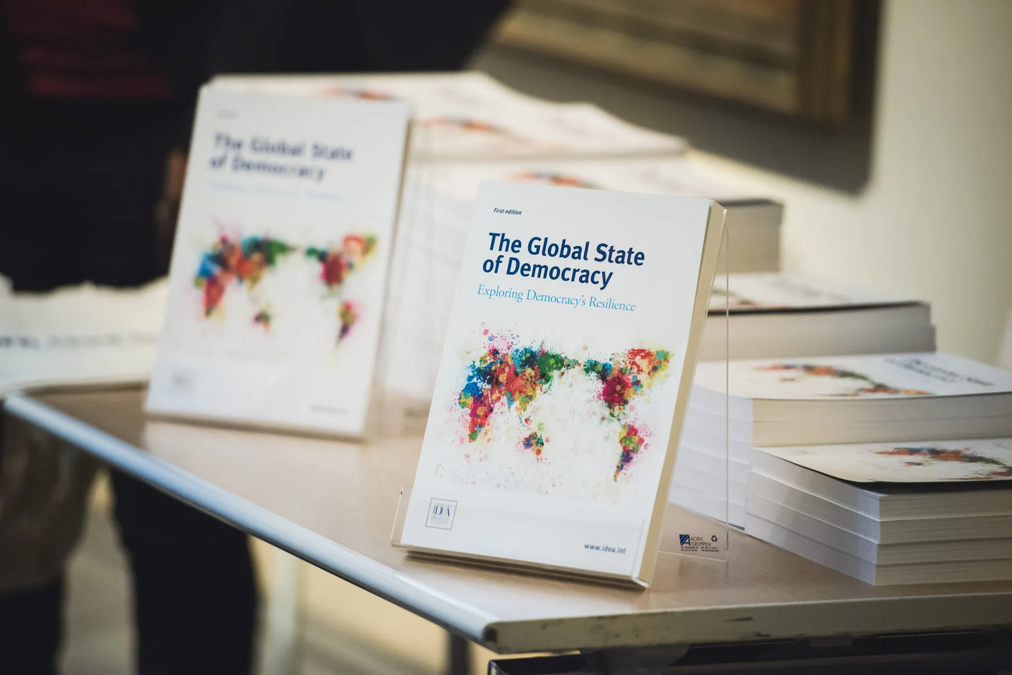 The Global State of Democracy Publication (Stuudio Huusmann / International IDEA).