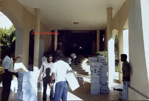 Delivery of the ballots