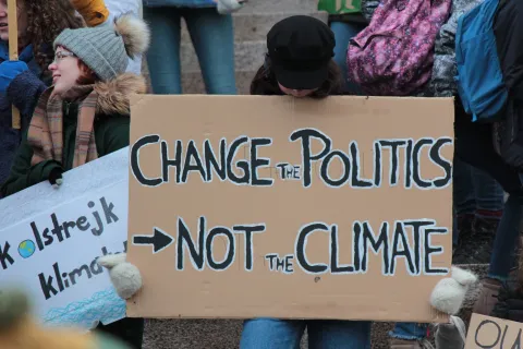 Change the politics not the climate