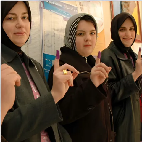 Photo from IOM Out of Country Voting Facilitation in Iraq