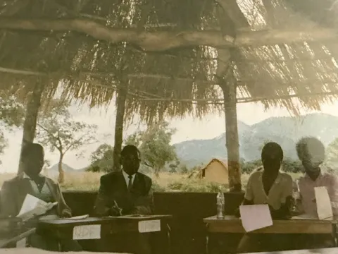 Group of local electoral officials