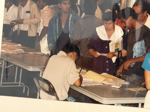 Photo from Honduras 1993 Observation Mission, Olancho province.