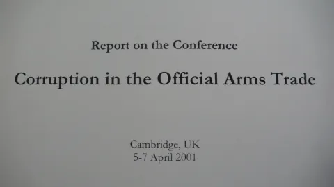 Report on the Conference: Corruption in the Official Arms Trade