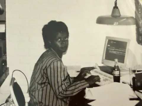 Woman alone was an election worker at the Election Commission.
