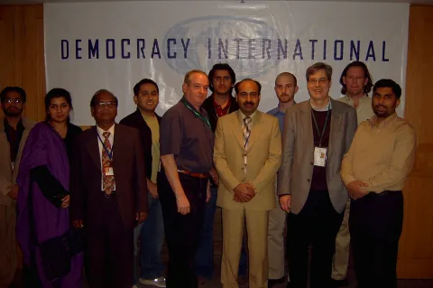DI Election Team in Pakistan (2008)