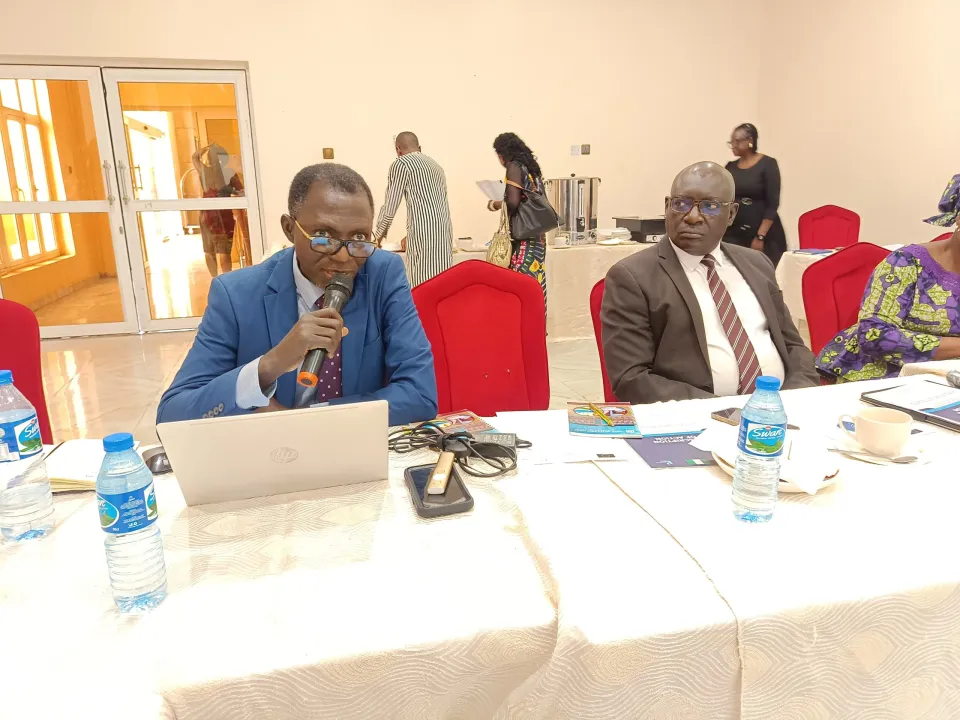 Mr Danladi Plang During the Stakeholders Meeting 