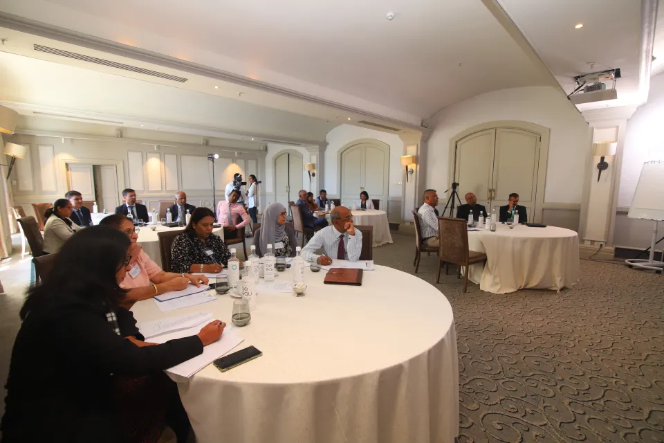 Participants at Inter-Agency Collaboration event. Photo by Lume Production Company Ltd / International IDEA.