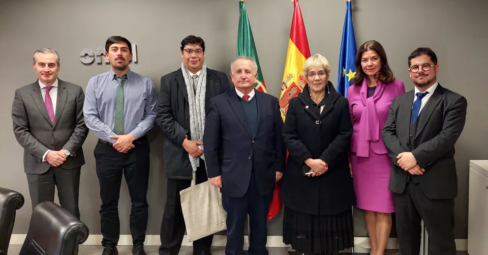 Reunión con Carmen Becerril, Presidenta de OMIE. España 
