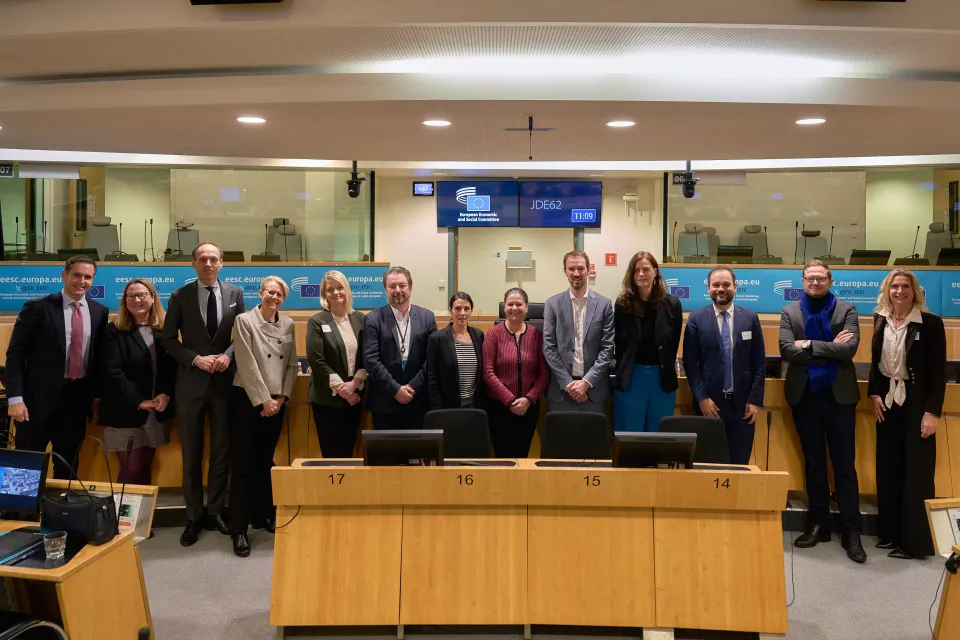 Policy Discussion "European Democracy Shield" - Photo credit: Bruno Maes 
