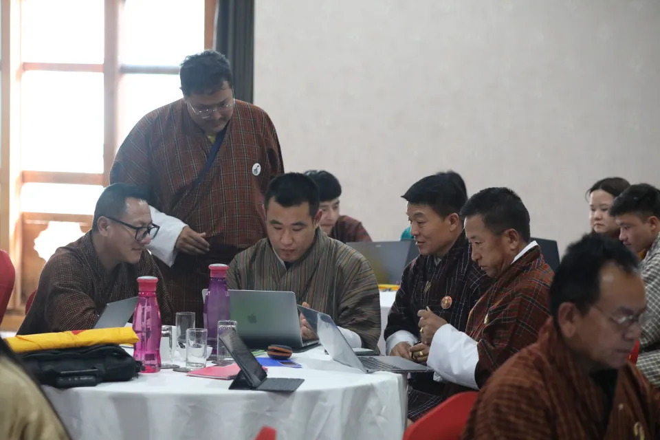 Hon. Members engage in discussions during Media Engagement Workshop