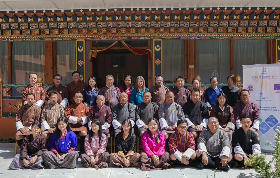 National Assembly members and staff at Media and Digital Tools Workshop