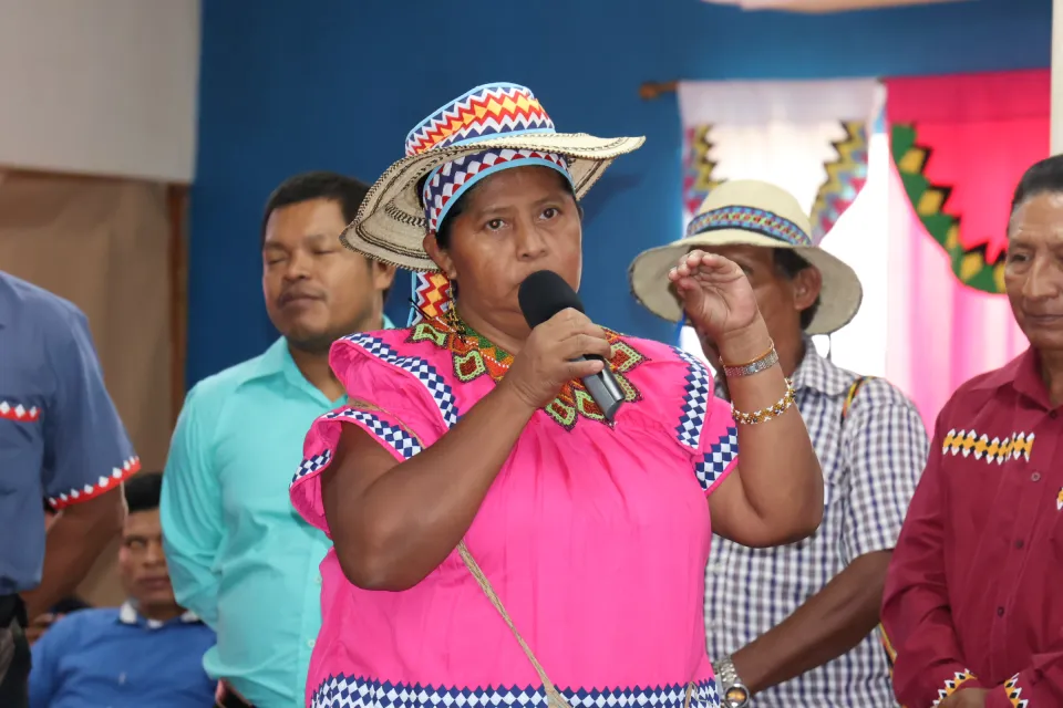 Elena Cruz, Cacica General de la Comarca Ngäbe Buglé 
