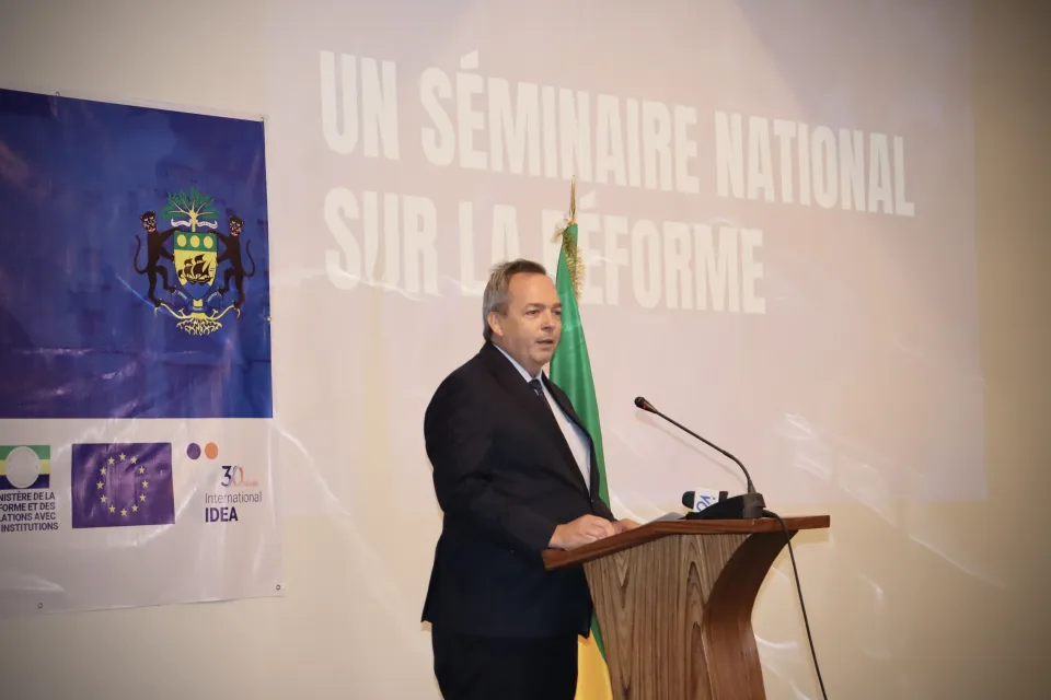 Nicolas KASPRZYK, EU Representative, opening speech