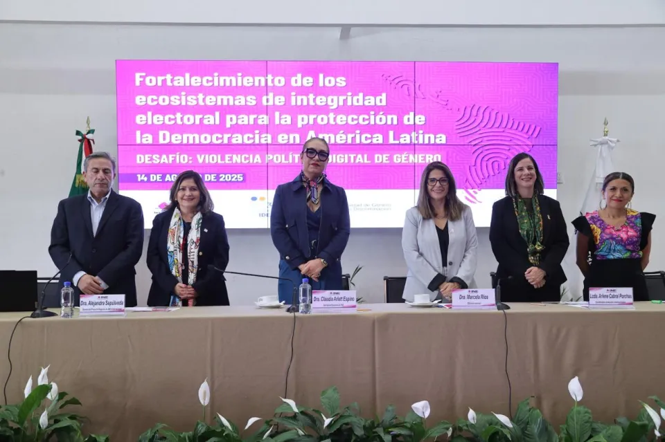 IDEA Internacional presenta oficialmente proyecto regional sobre integridad electoral y violencia digital de género ante el Instituto Nacional Electoral de México