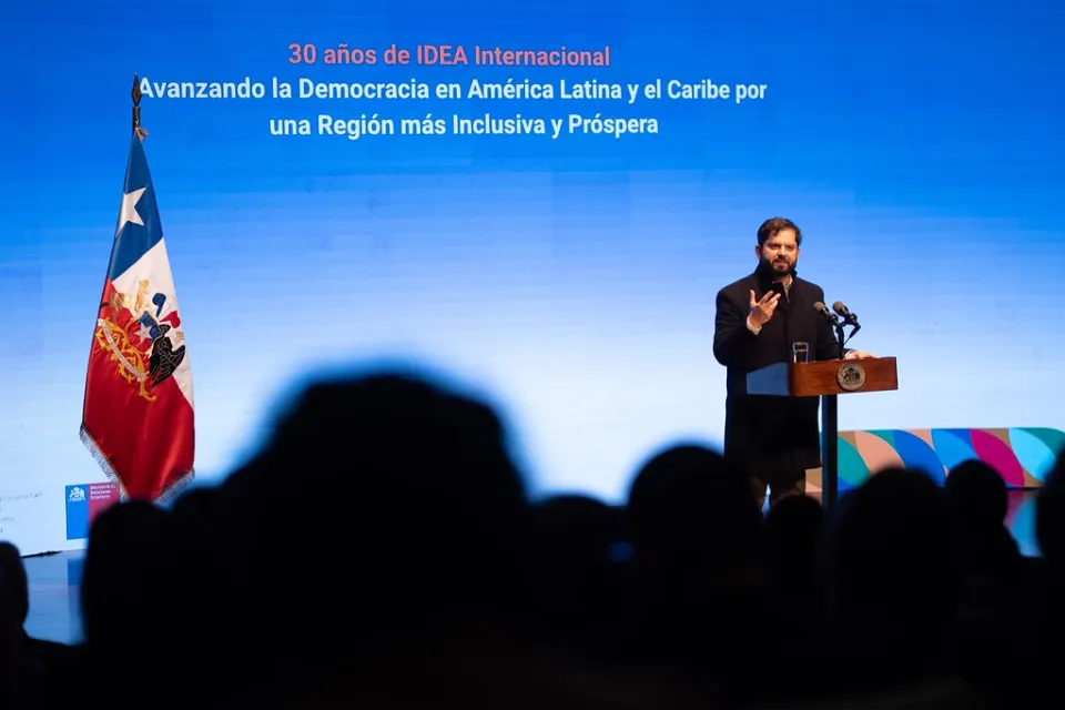 Gabriel Boric, presidente de Chile