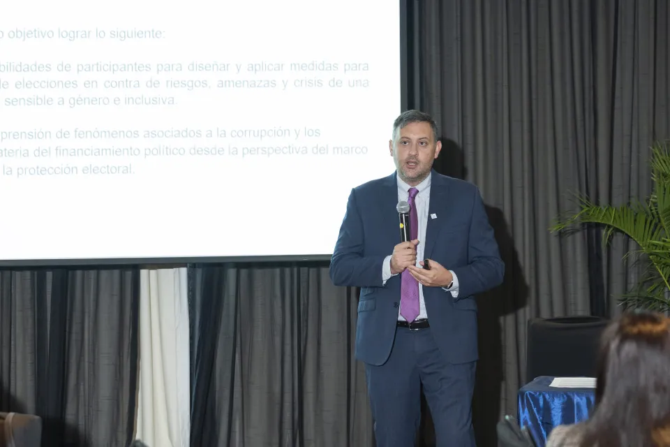 Nicolás Liendo, Programme Officer-Latin America and the Caribbean, International IDEA