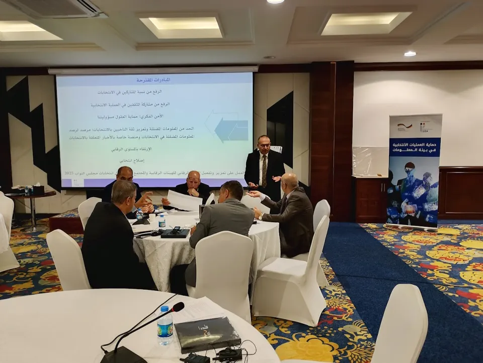 Building resilient electoral information enviroment in Iraq.