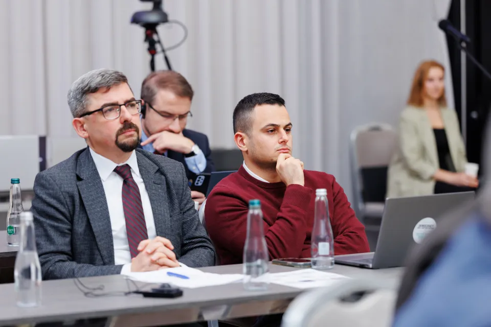 Attendees at the conference