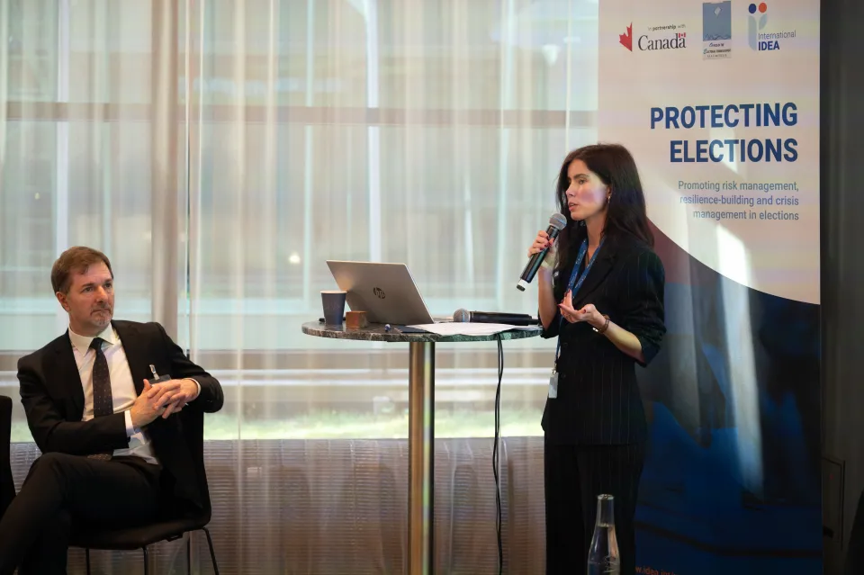 Protecting Elections Global Expert Meeting - Julia Thalin 