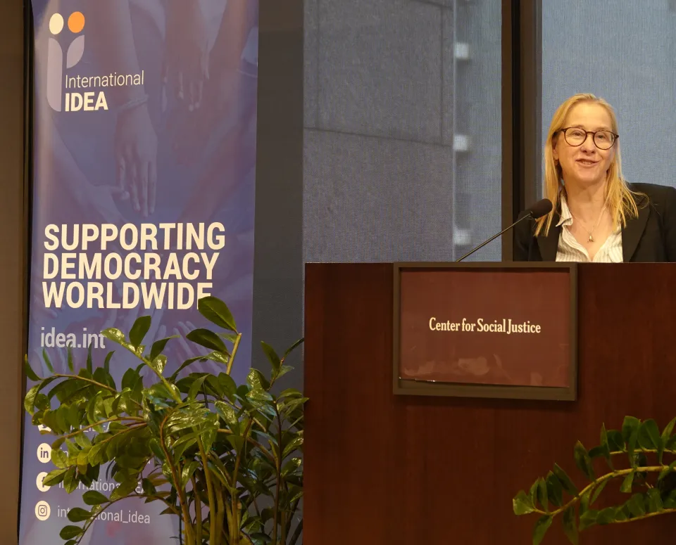 Julie Delahanty, President of the International Development Research Centre, Canada.